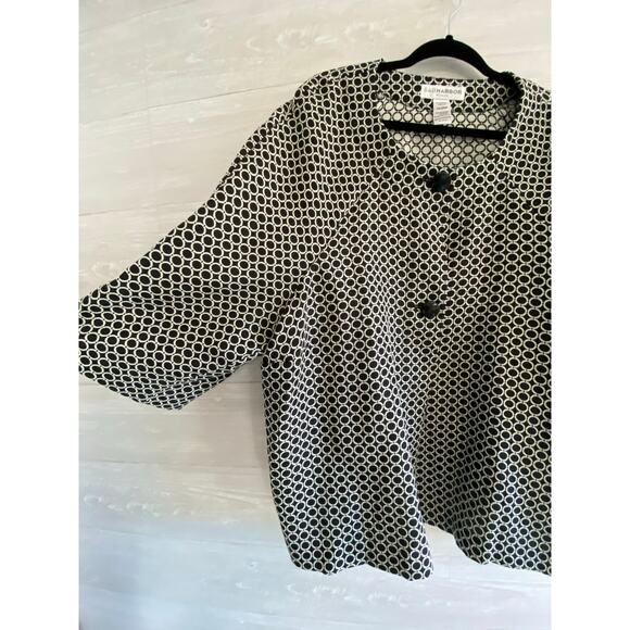 Sag Harbor black and white coat - Picture 3 of 7